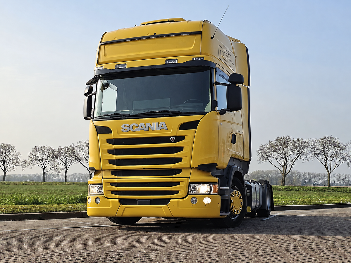 Scania R 410 2015 | Opticruise · Diésel · Amarillo